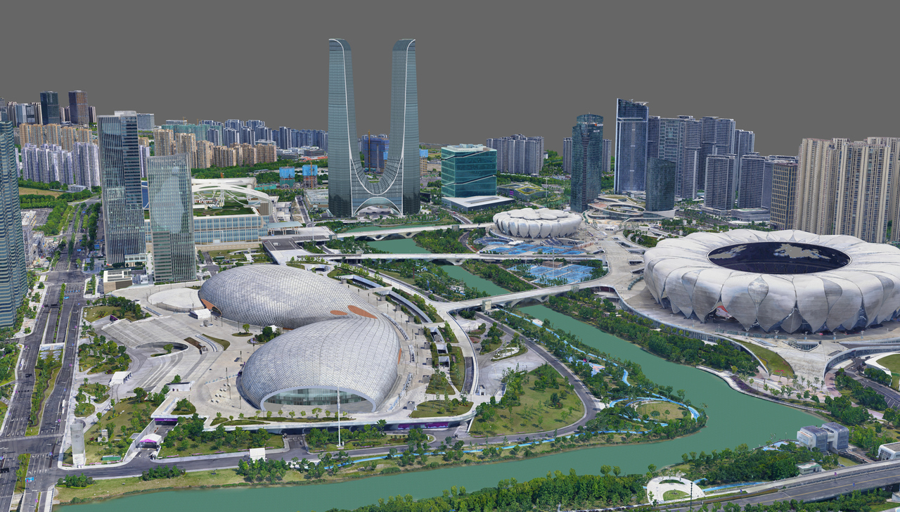 现实城市如何“复刻”进电脑?实景三维构建“云端之城”!