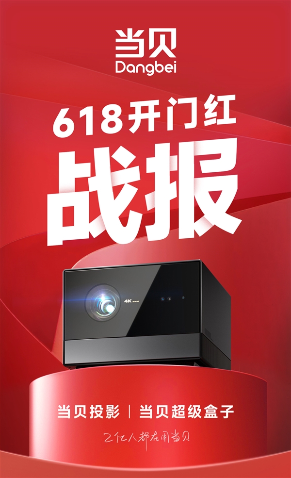 2023年618当贝战报 延续激光销量第一 同比增长200%(图1)
